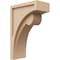 Ekena Millwork 6"W x 12"D x 18"H Classic Viola Rough Cedar Woodgrain TimberThane Corbel, Primed Tan CORUR06X12X18VIORCPR - alternate 1